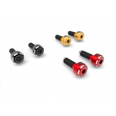 DBK Special Parts (Ducabike) Contrast Cut Weighted Universal Bar Ends - Short